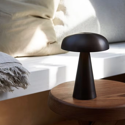 Lámpara Led de Mesa Recargable Negro