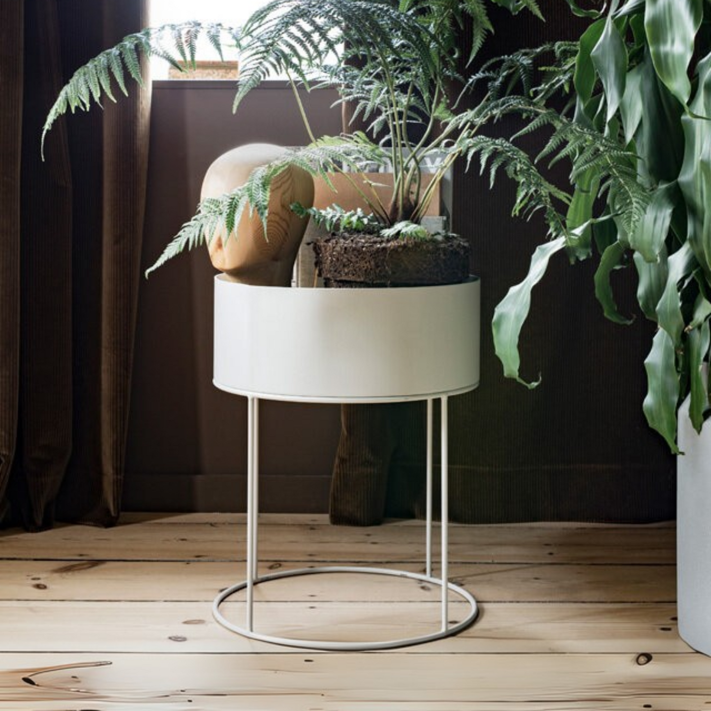 Mesa de Centro y Lateral con Almacenamiento