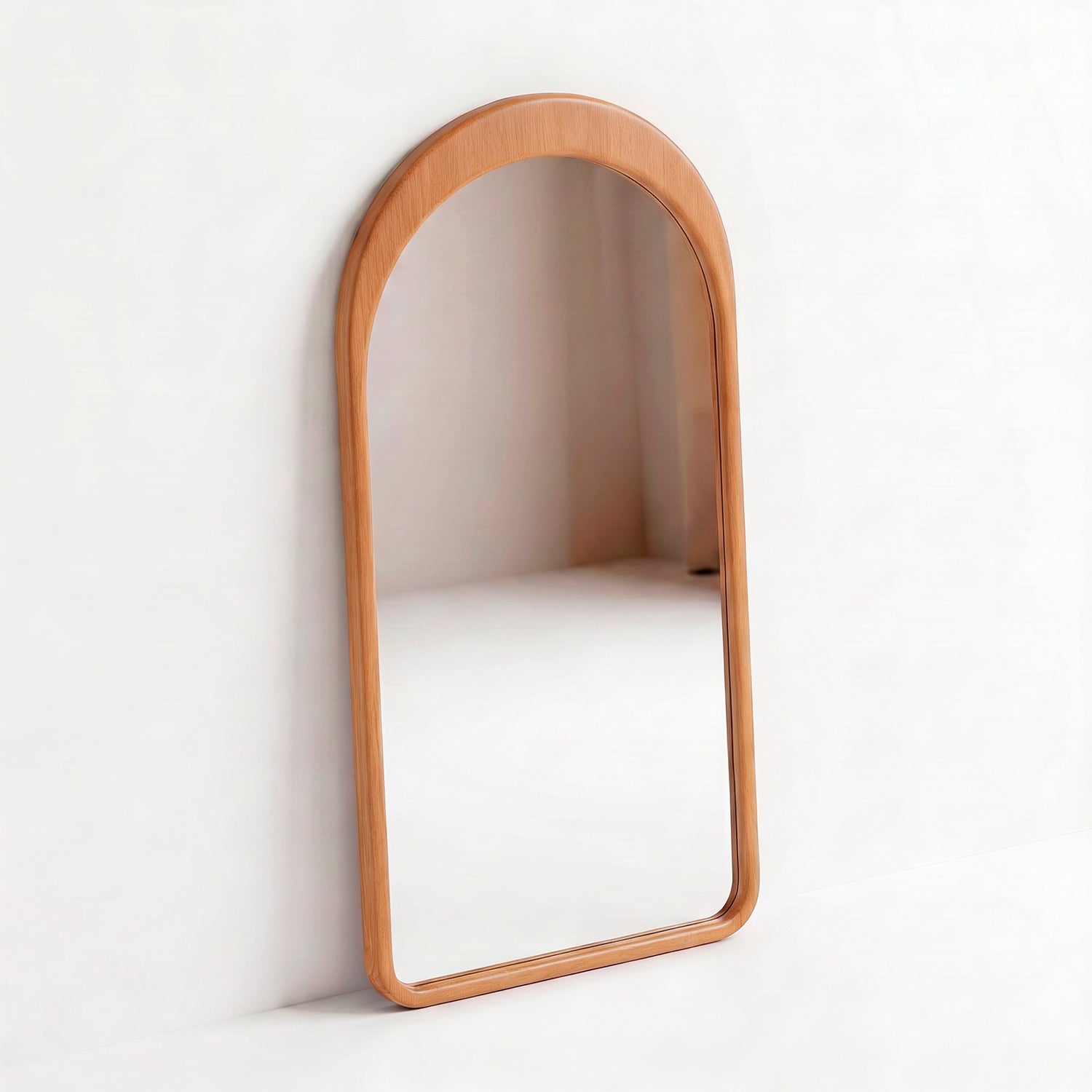 PREVENTA - Espejo Arco Gaia Color Roble Cuerpo Entero 100x200cm