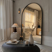 Espejo Arco Industrial Negro XL 190x110cm
