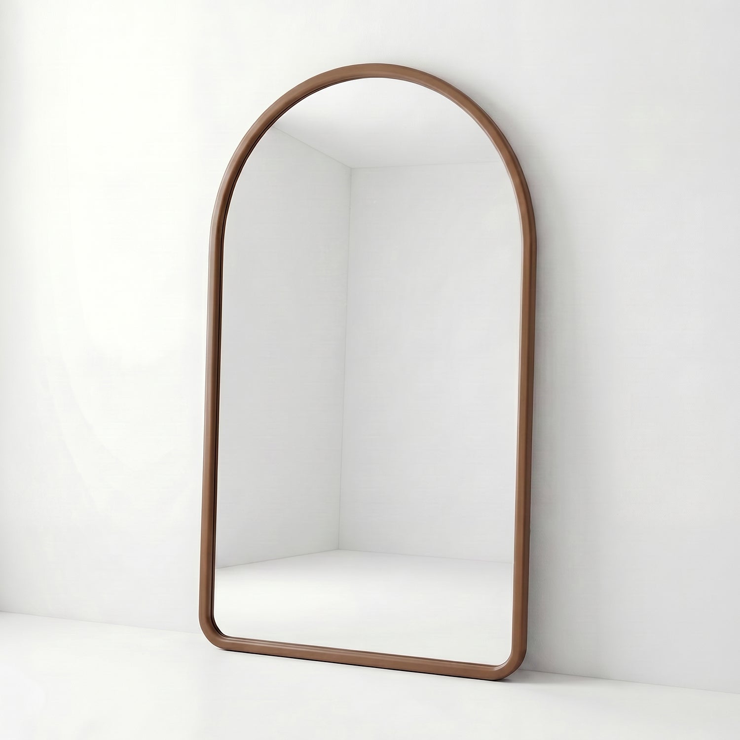 PREVENTA - Espejo Arco Madera Nogal Natural 190x110