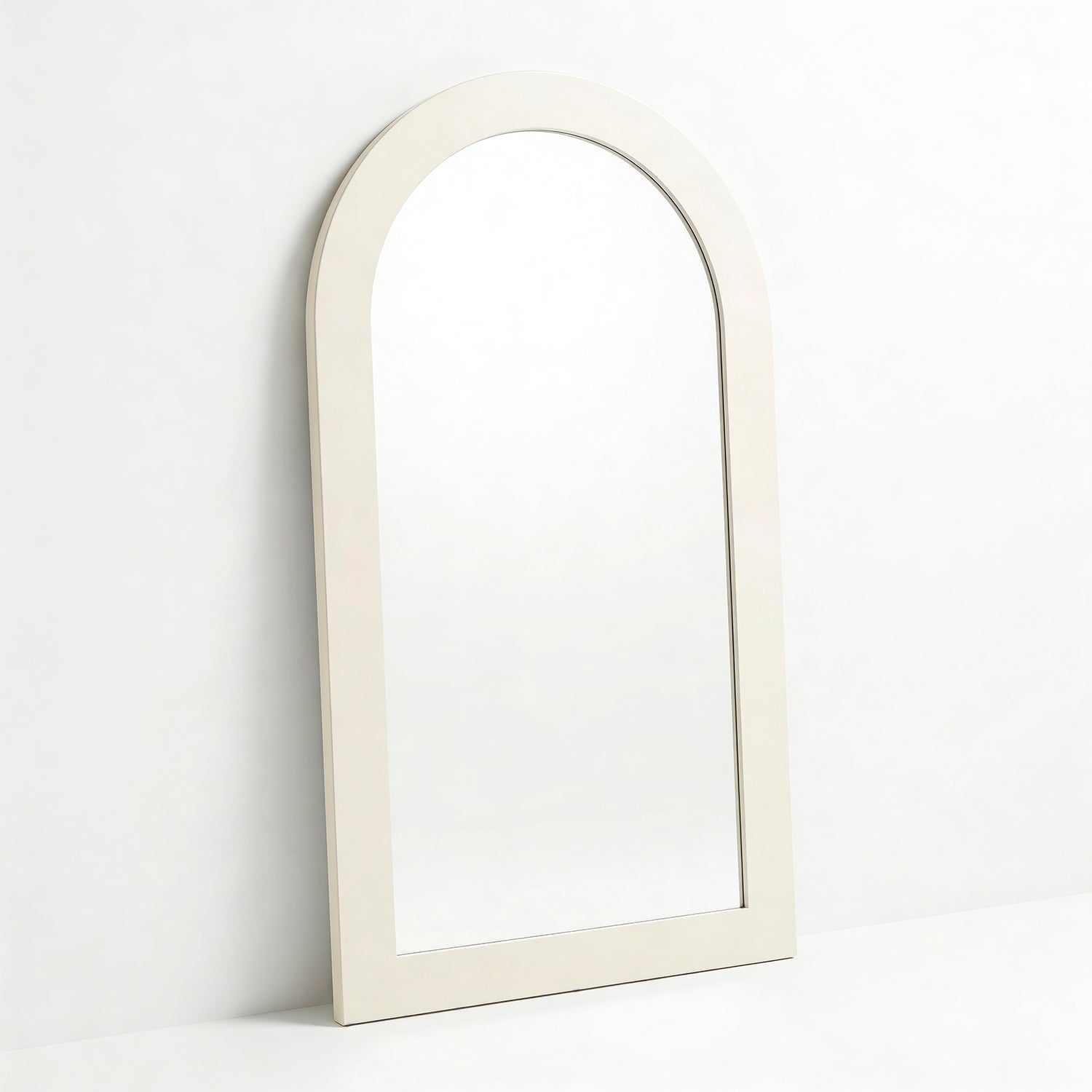 PREVENTA - Espejo Curvo Cuerpo Entero Blanco 200x100cm