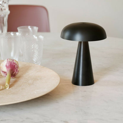 Lámpara Led de Mesa Recargable Negro