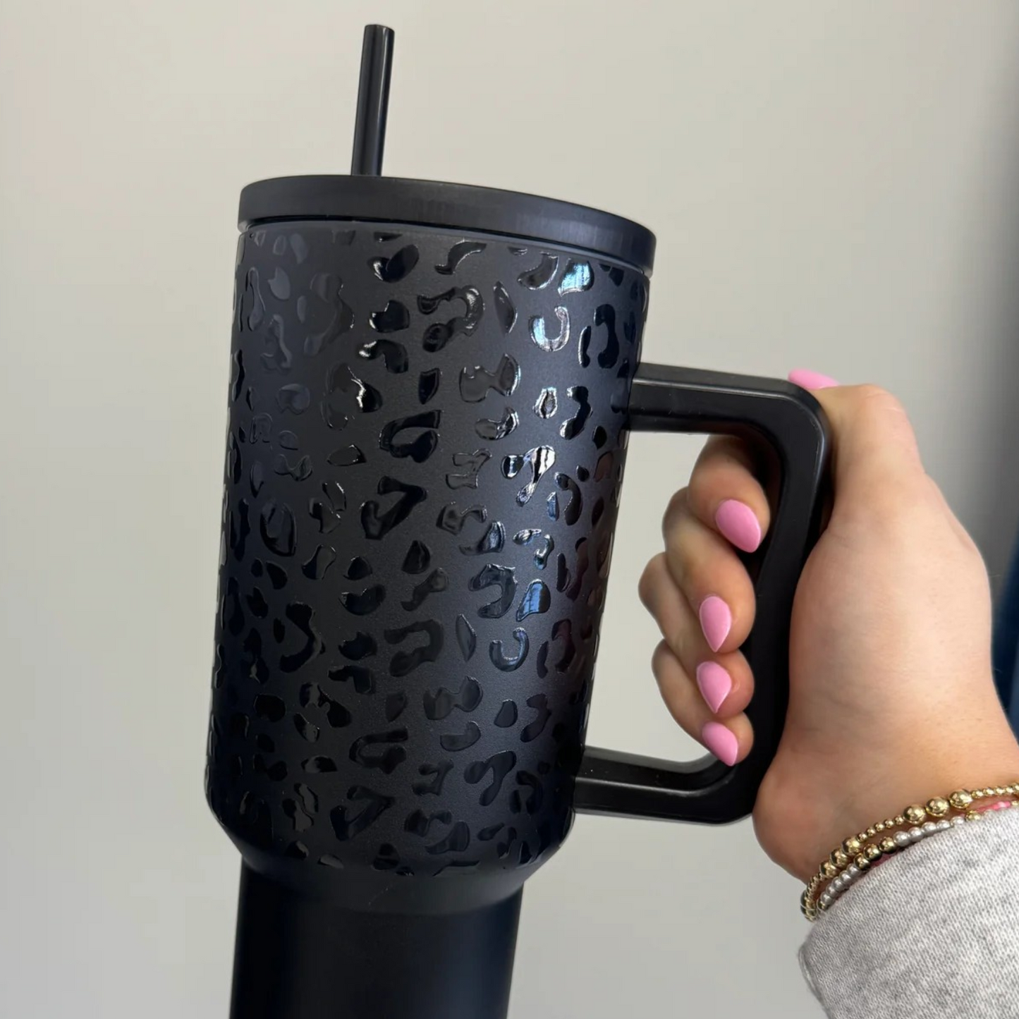 Vaso Térmico Negro Print 1200ml