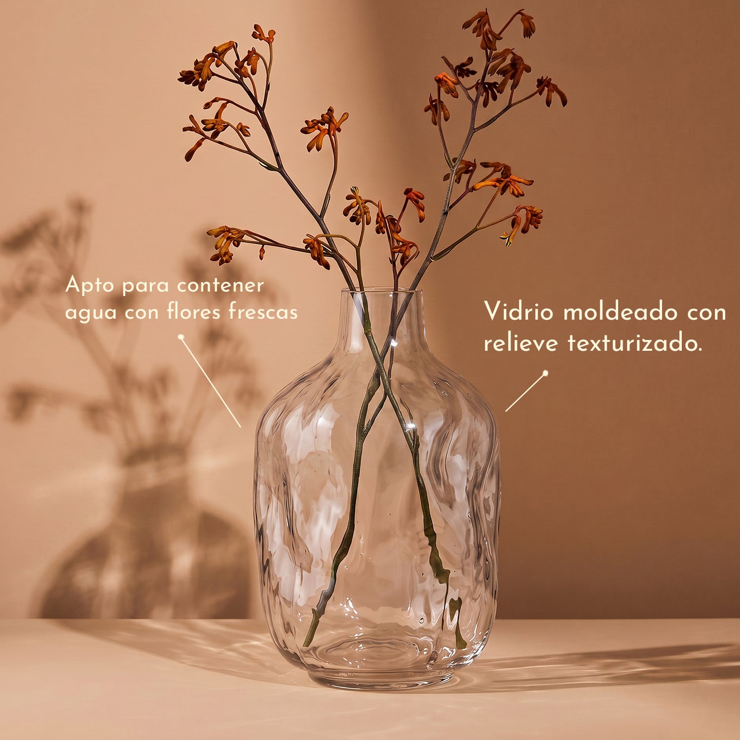 PREVENTA - Florero Wavy Tamaño L