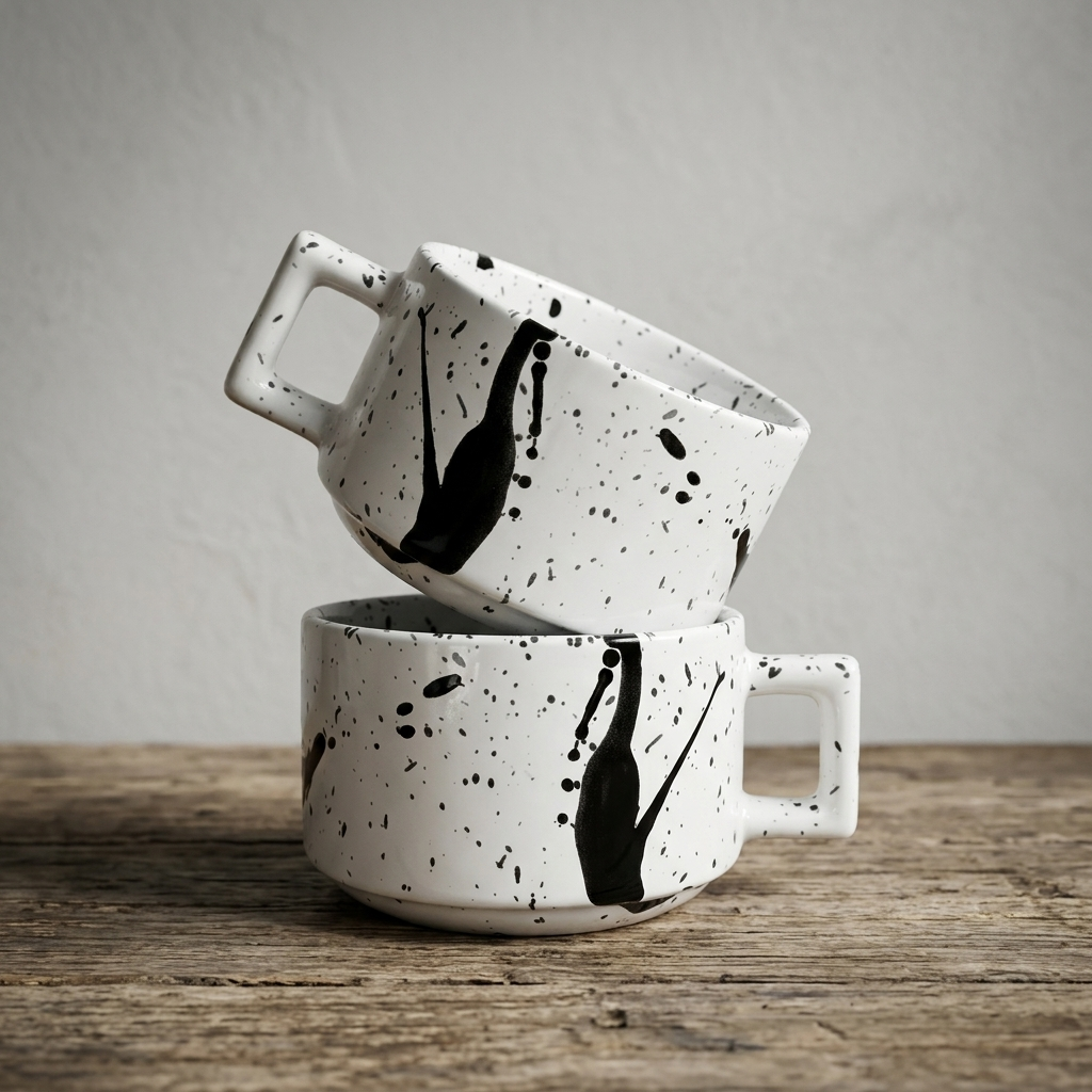 Taza de Cerámica Cow Paint 250ml