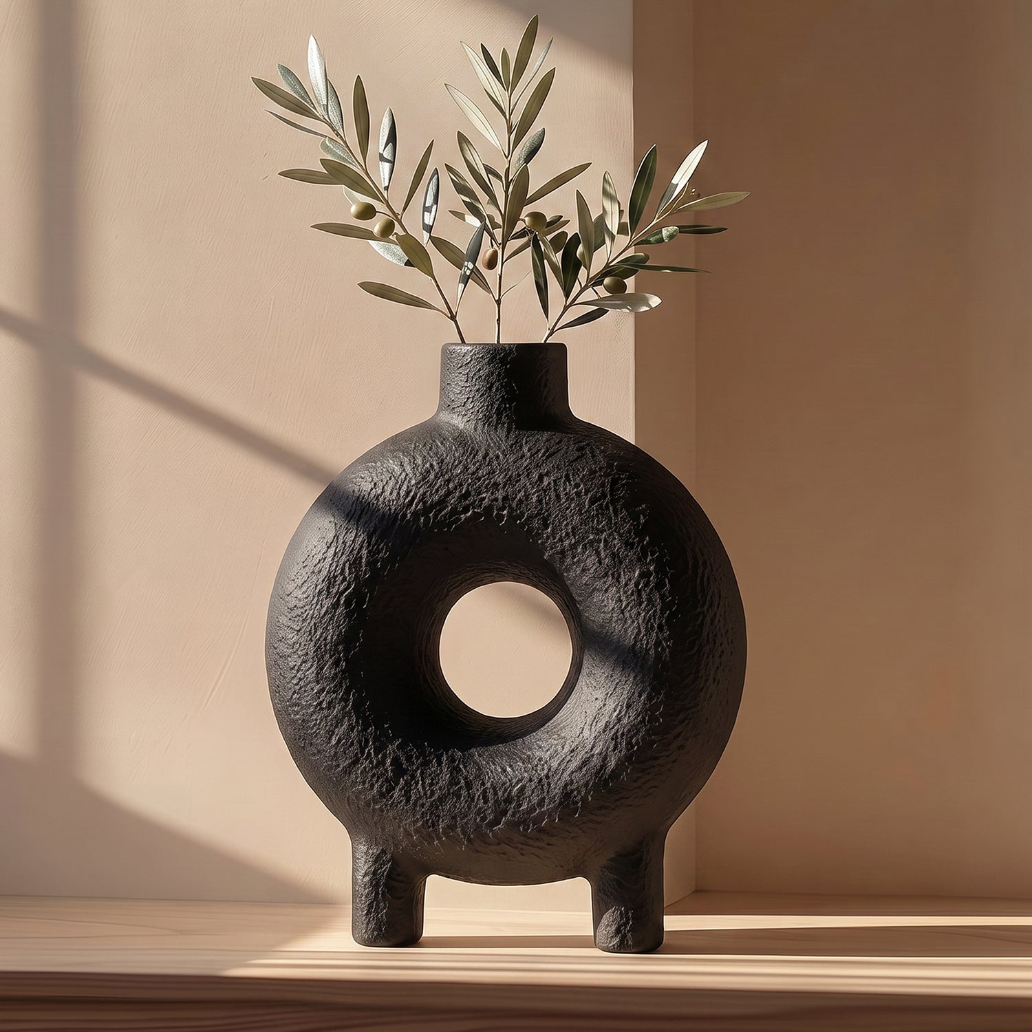PREVENTA - Jarrón Decorativo Florero Black