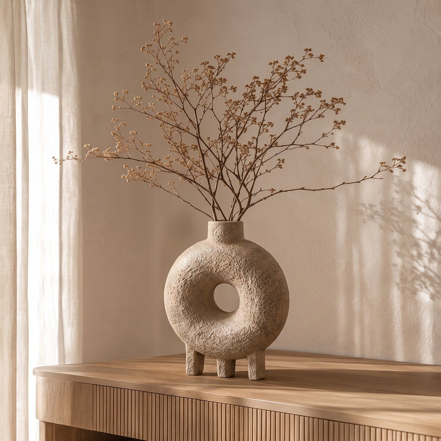 PREVENTA - Jarrón Decorativo Florero Circular