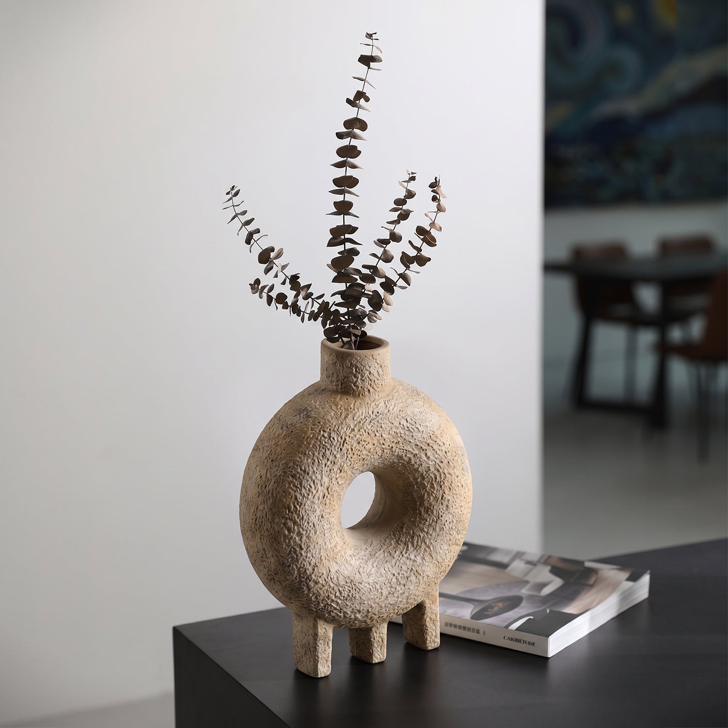 PREVENTA - Jarrón Decorativo Florero Circular