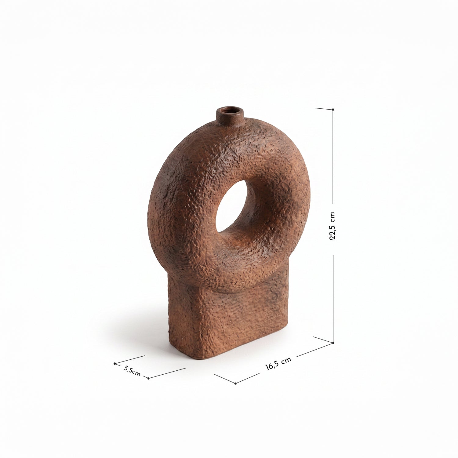 PREVENTA - Jarrón Decorativo Florero Coffee