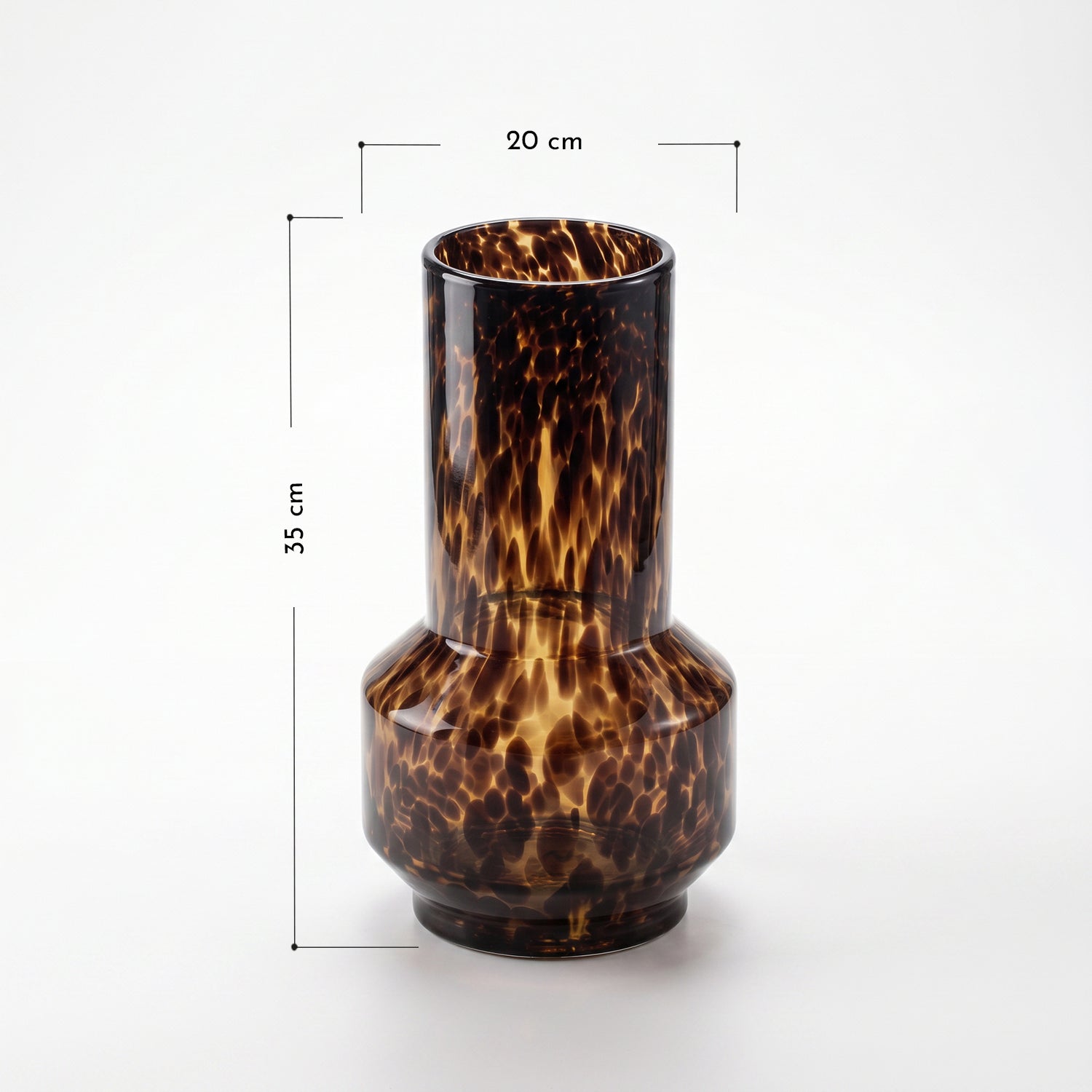 Jarrón Florero Print Carey Cylinder