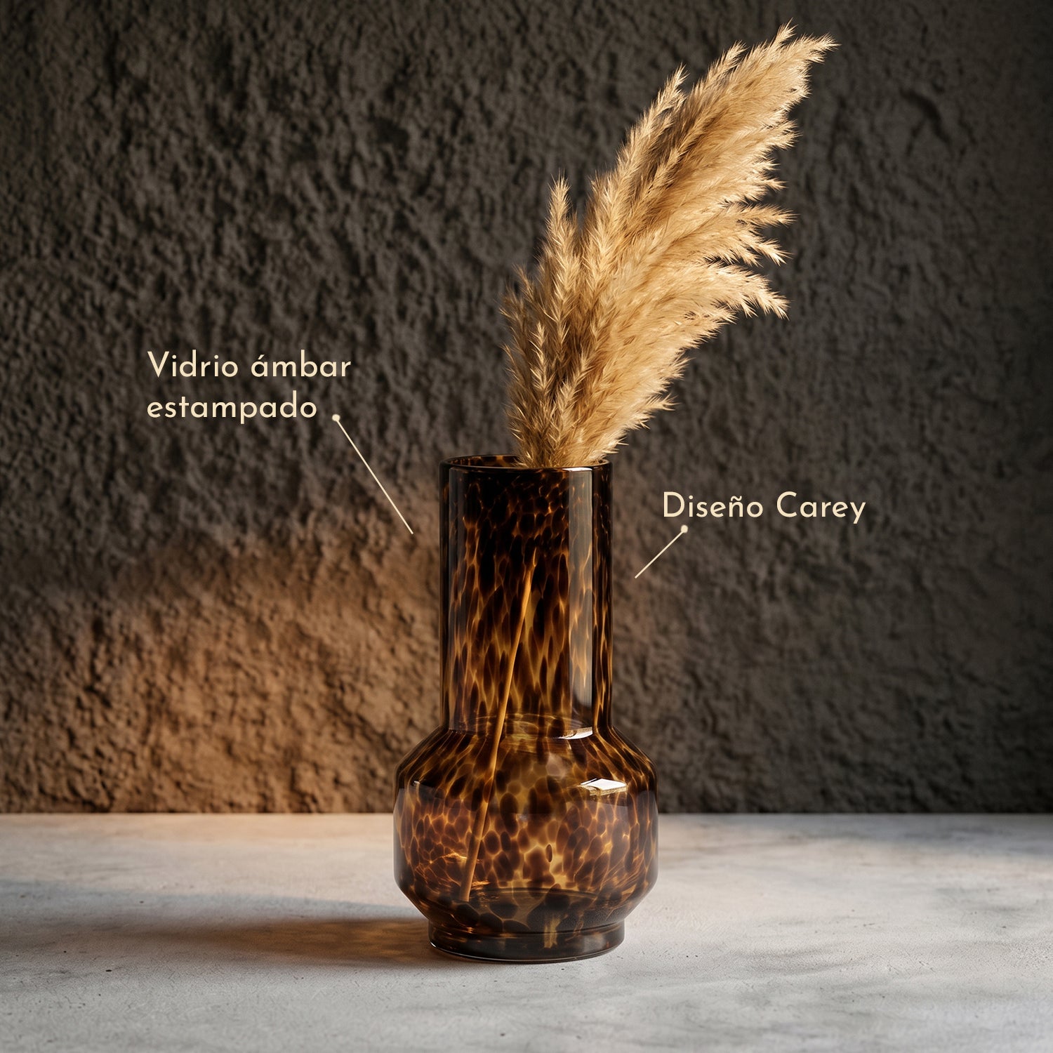 Jarrón Florero Print Carey Cylinder