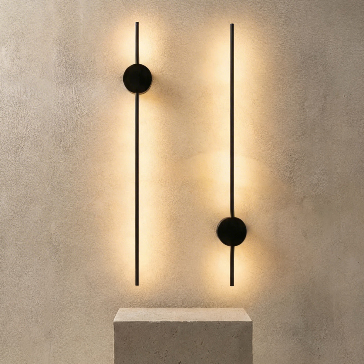 Lámpara De Aplique Lineal Minimalista 100cm