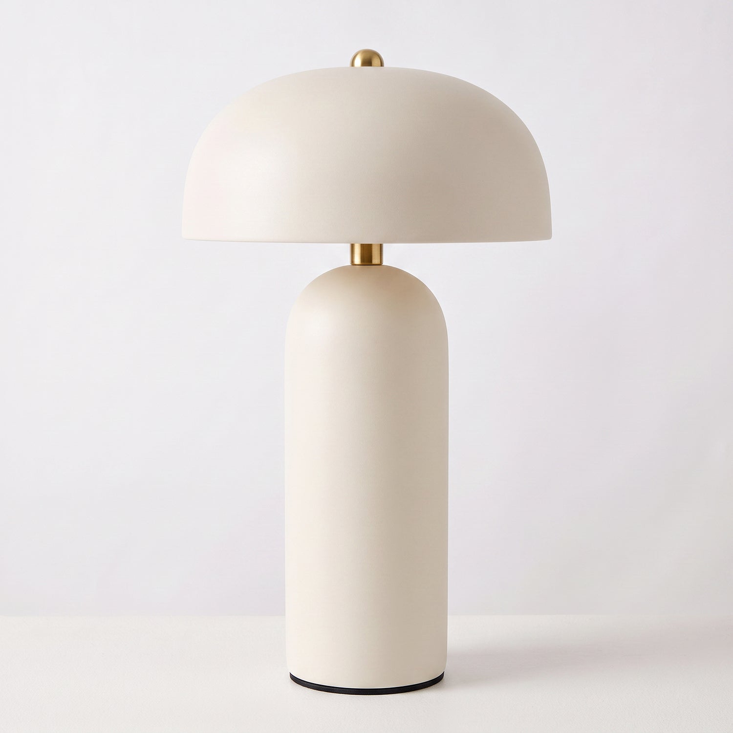 Lámpara de Mesa Mushroom Cerámica Blanca