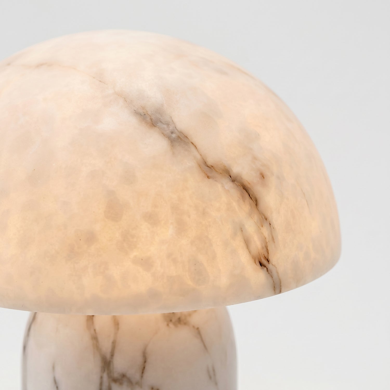 PREVENTA - Lámpara de Mesa Mushroom Mármol Blanco