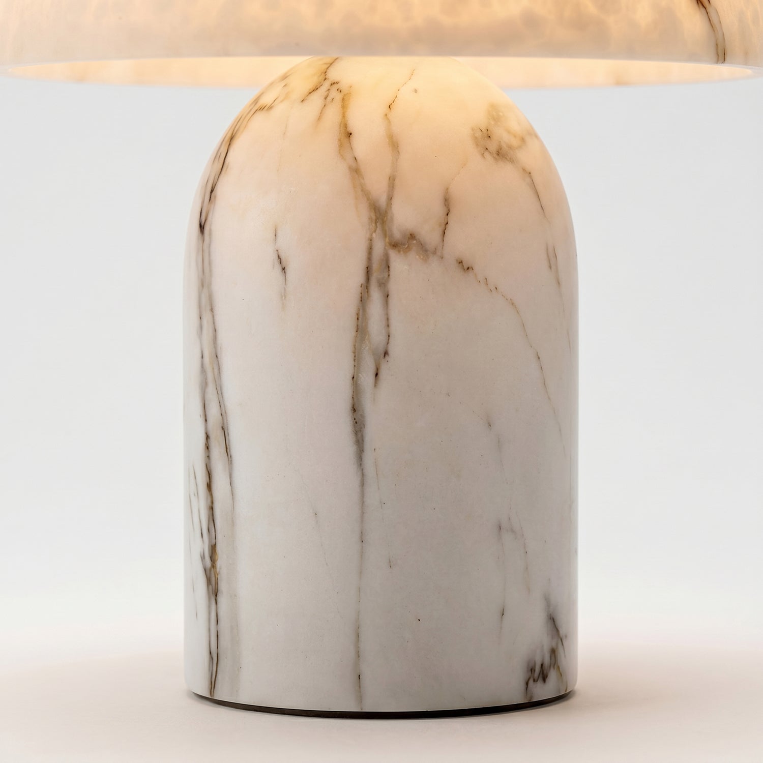 PREVENTA - Lámpara de Mesa Mushroom Mármol Blanco