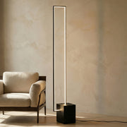 Lampara De Pie Led Rectangular 3 Tipos De Luz Living