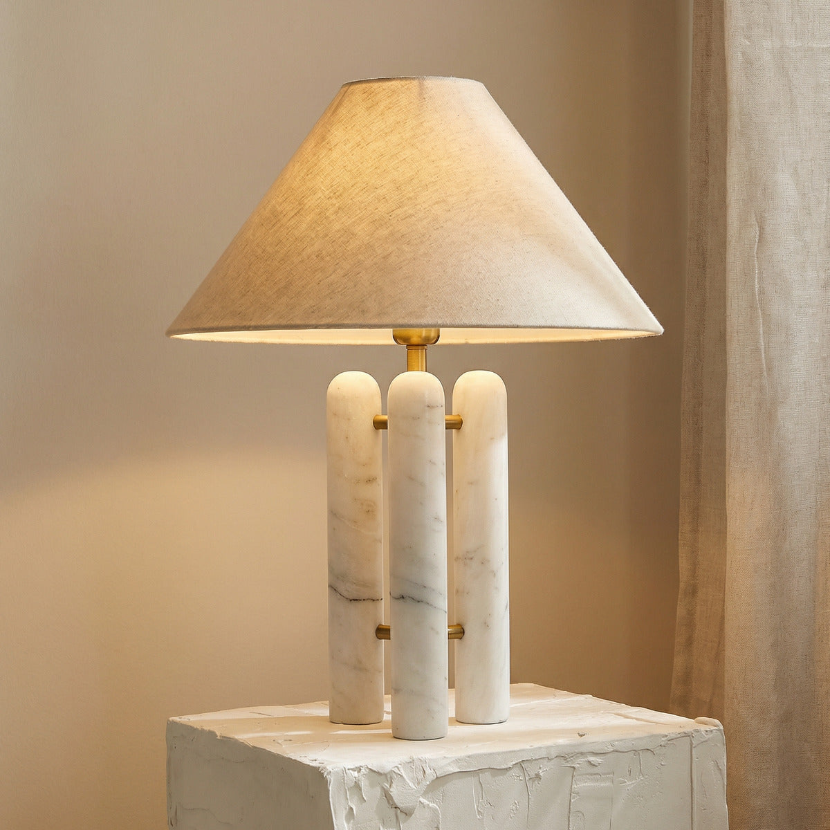 Lámpara de Mesa Mármol Nordic Stone