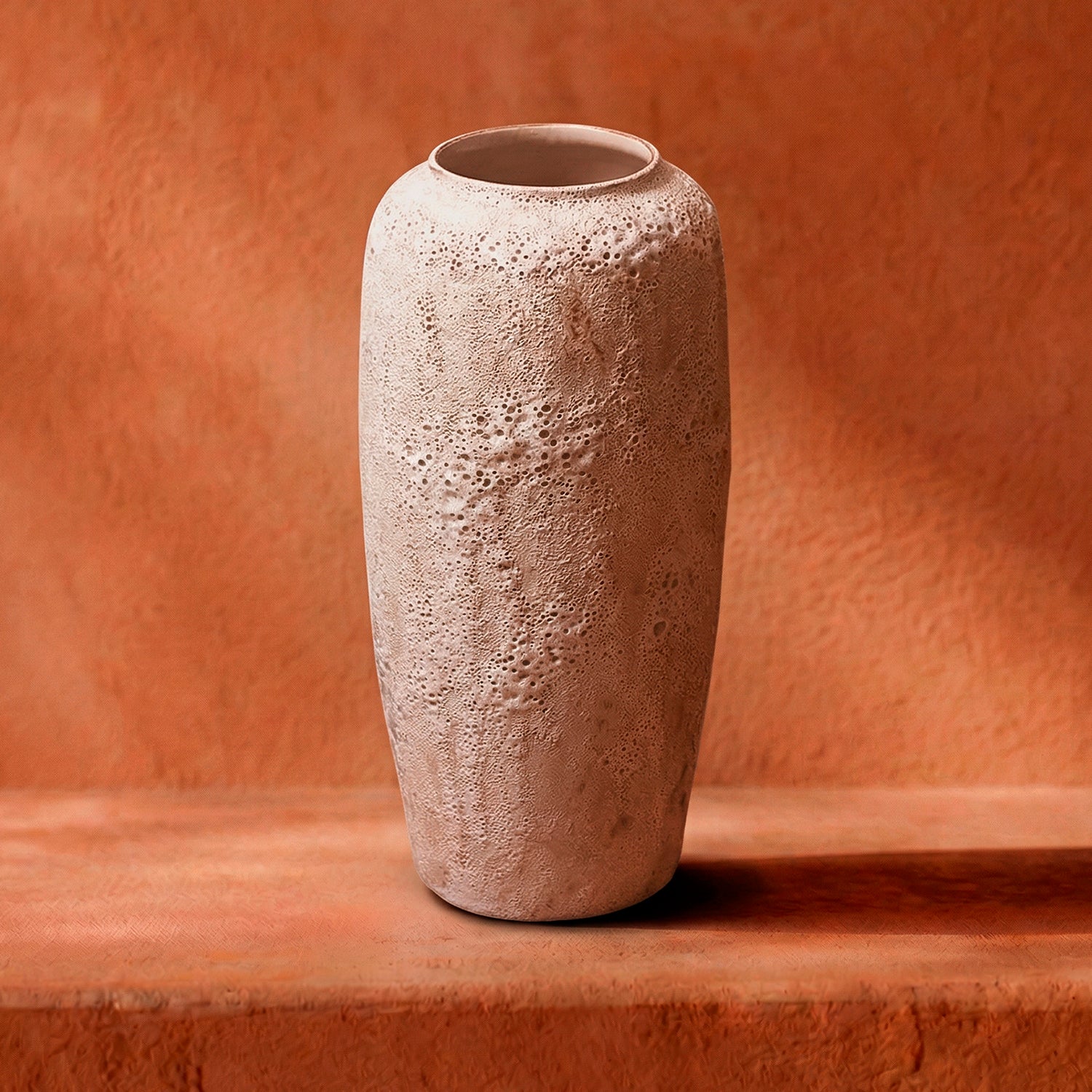 PREVENTA - Macetero Jarron Ceramica Rústico Grande