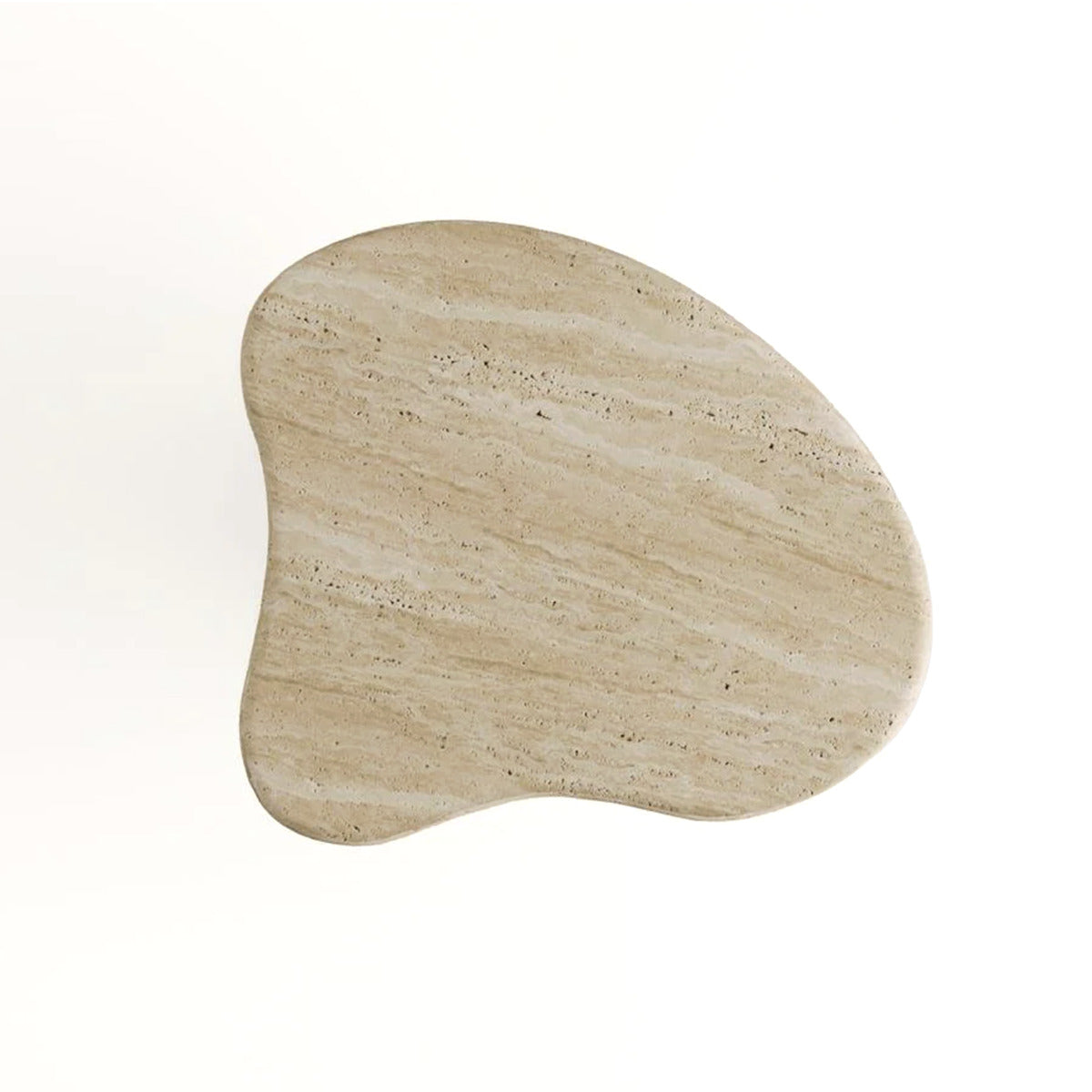 PREVENTA - Mesa Auxiliar Travertino Piedra Natural
