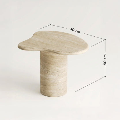 PREVENTA - Mesa Auxiliar Pietra Travertino