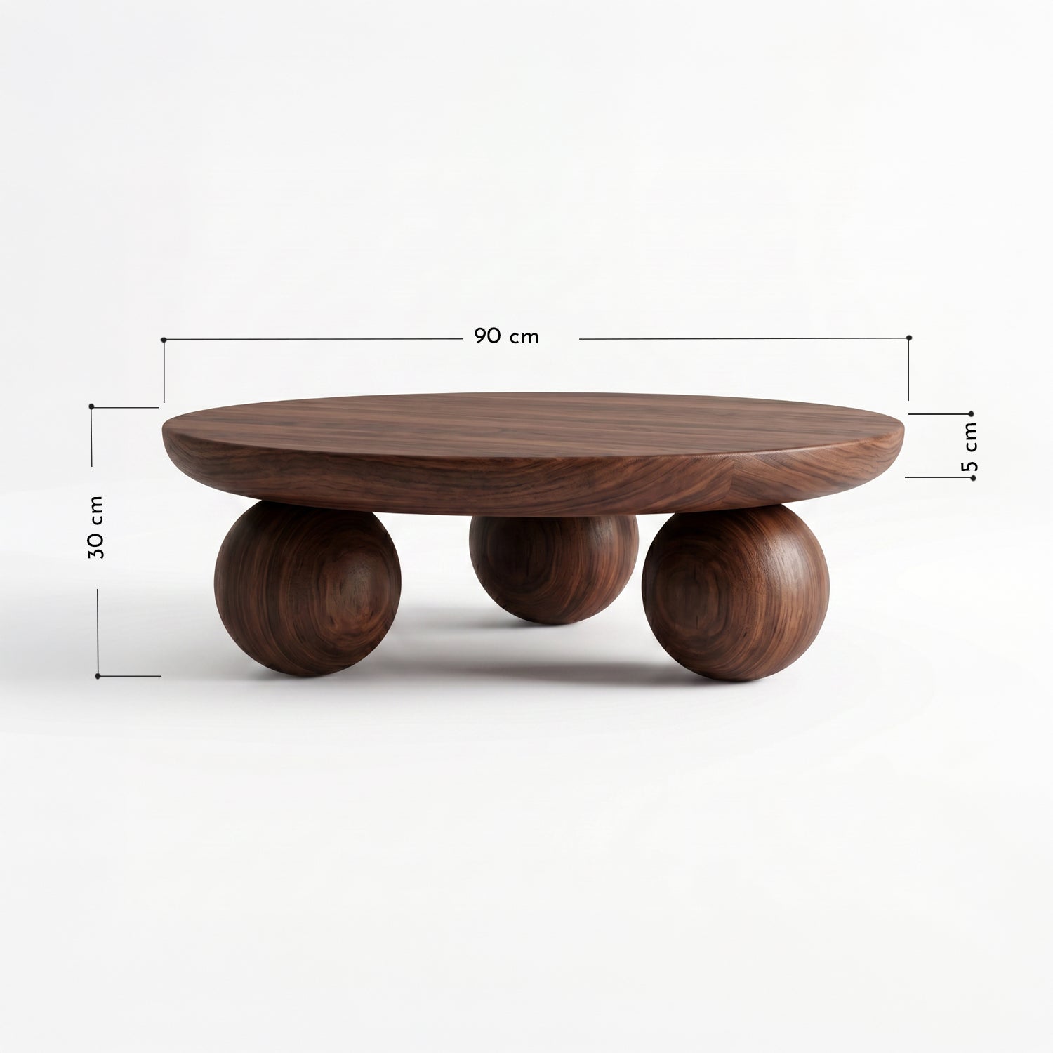 PREVENTA - Mesa de Centro Orbis Madera
