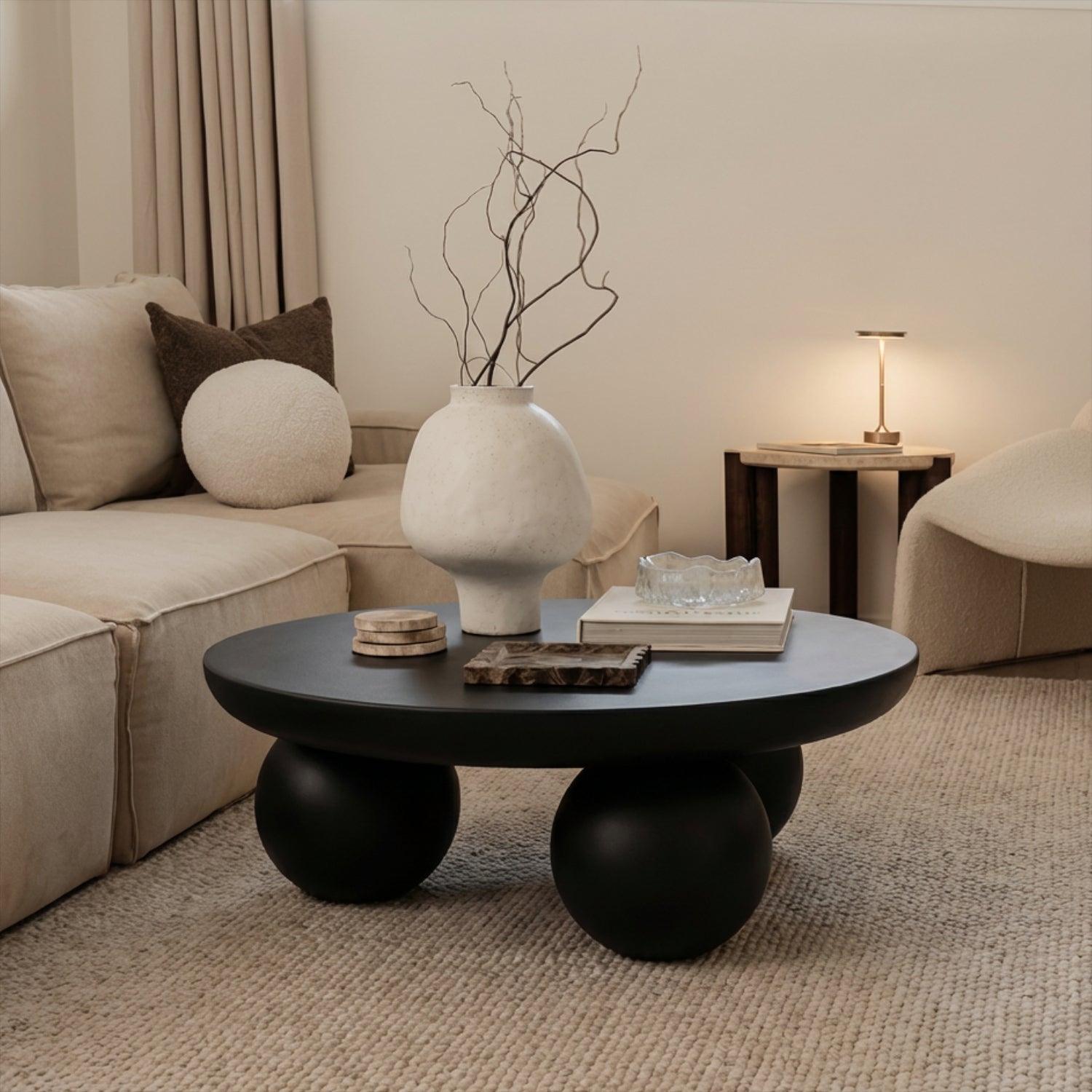Mesa Lateral Orbis Madera Negra