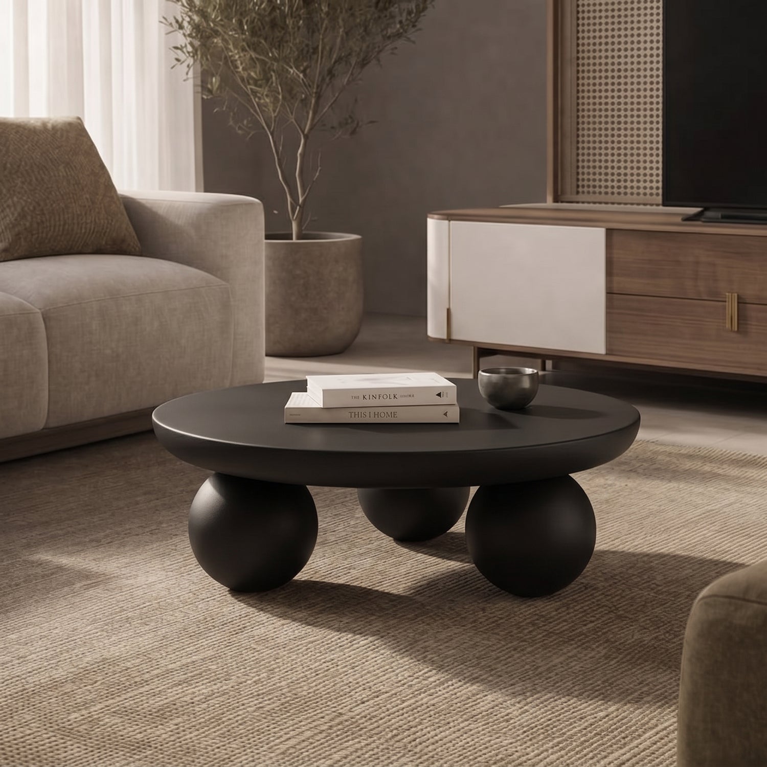 Mesa Lateral Orbis Madera Negra