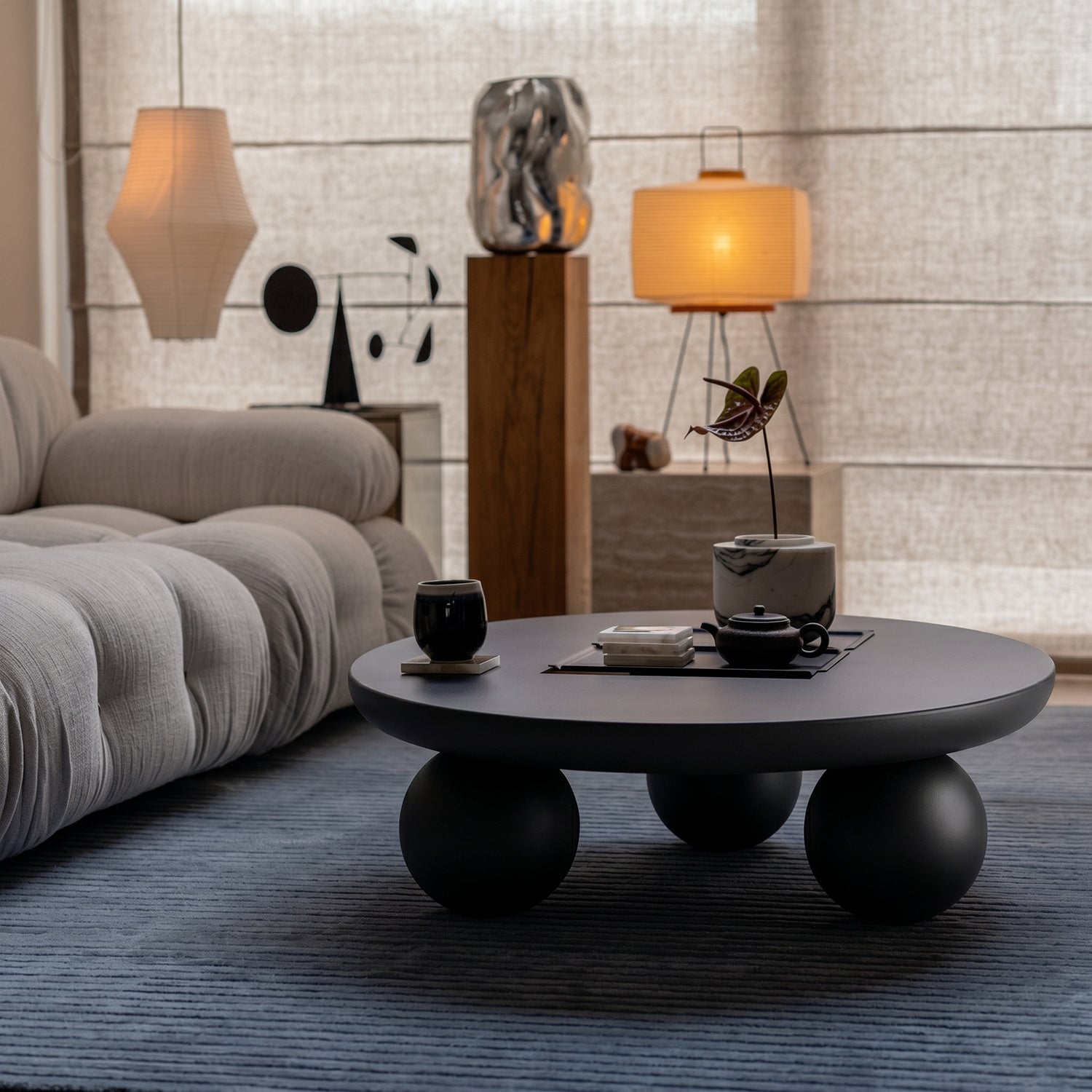 Mesa Lateral Orbis Madera Negra