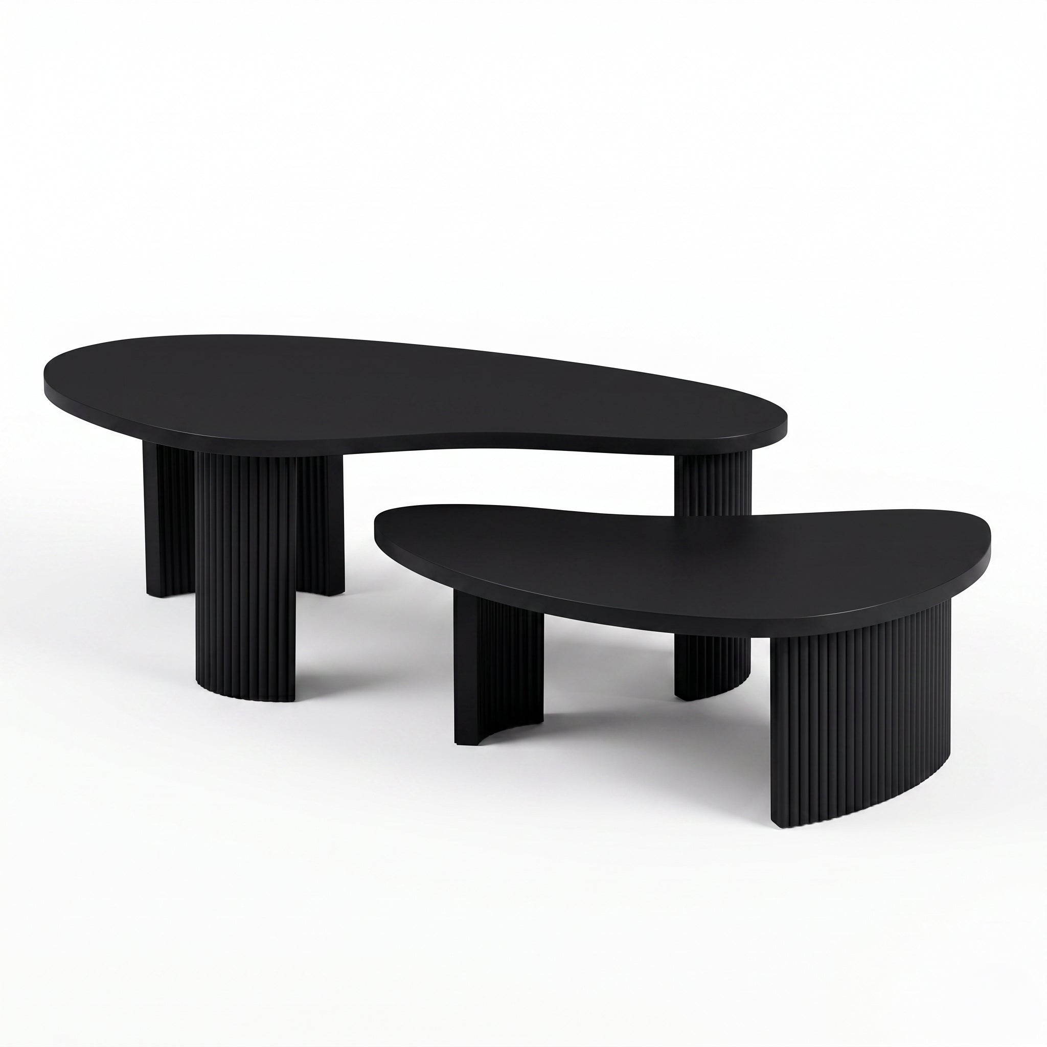 PREVENTA - Mesa Nido Set Doble Irregular de Pino