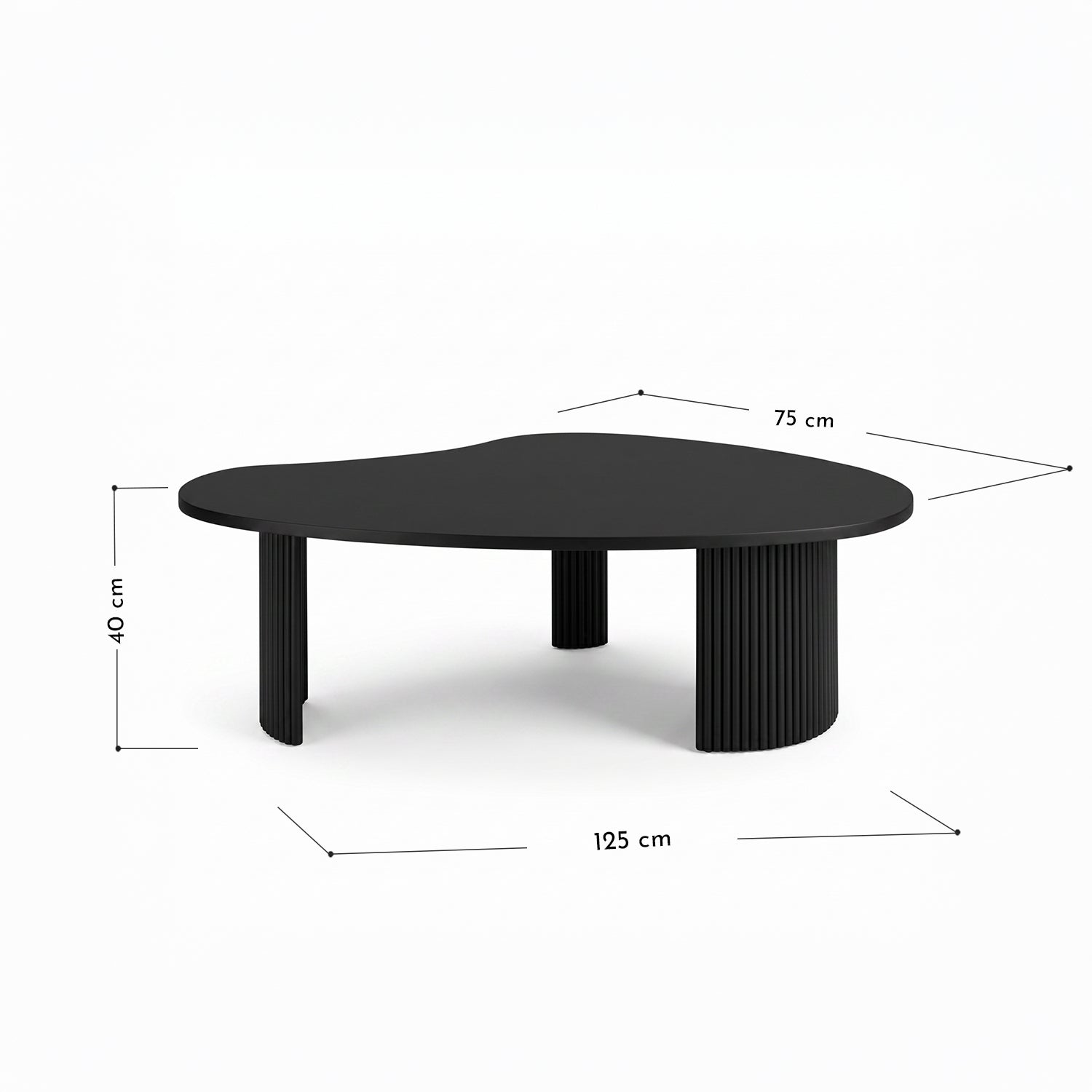 PREVENTA - Mesa Nido Set Doble Irregular de Pino