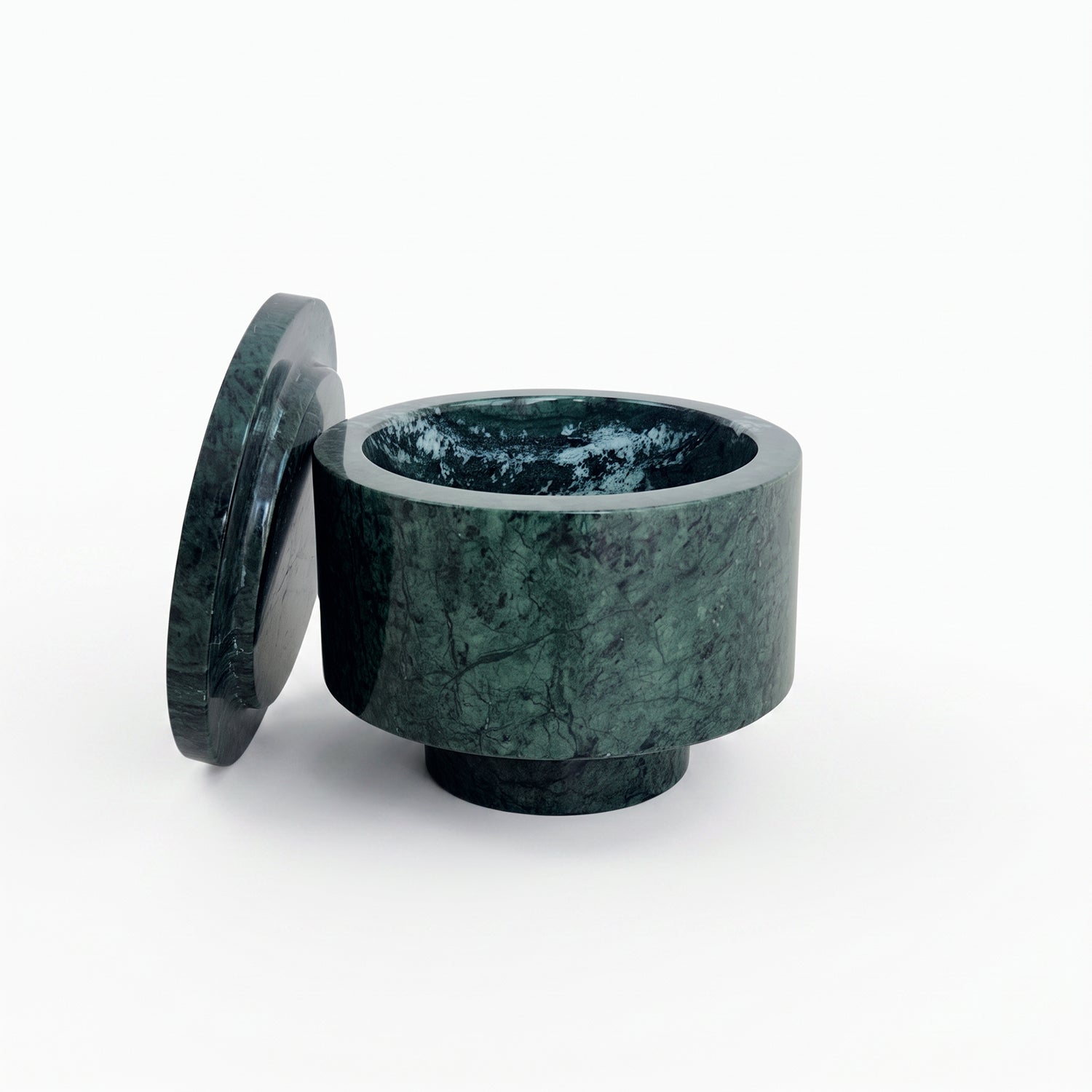 PREVENTA - Mini Bowl con Tapa de Mármol Verde