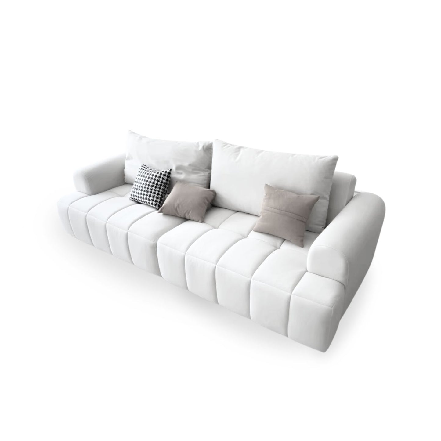 Sofa Seccional Moderno Blanco Lounge 208cm