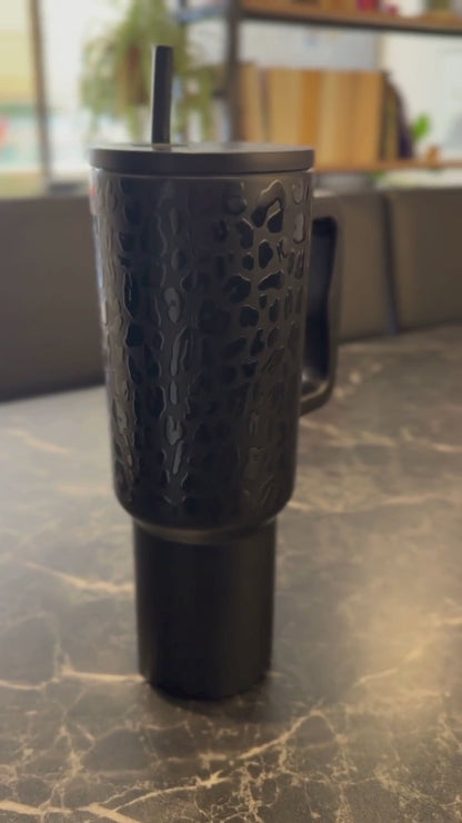 Vaso Térmico Negro Print 1200ml