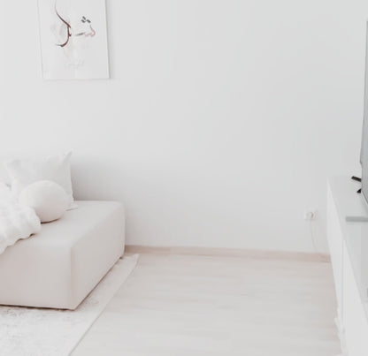 PREVENTA - Espejo Asimetrico Cuerpo Entero Madera Blanco 180X80cm