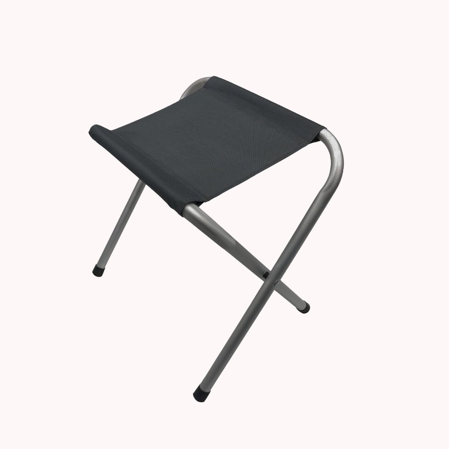 Asiento Plegable Para Camping Negro