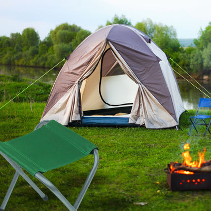 Asiento Plegable Para Camping Verde oscuro
