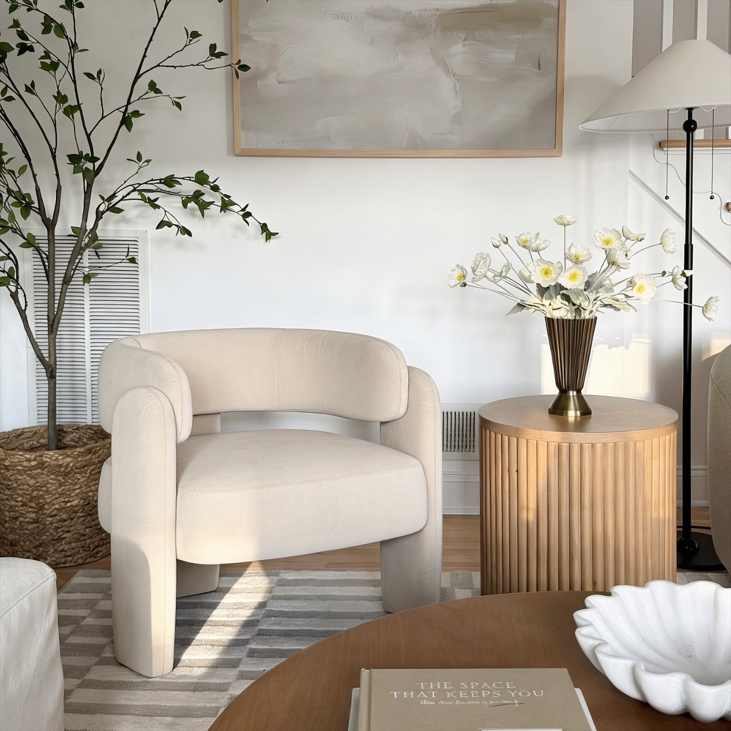 PREVENTA - Sillón Poltrona Luna de Terciopelo