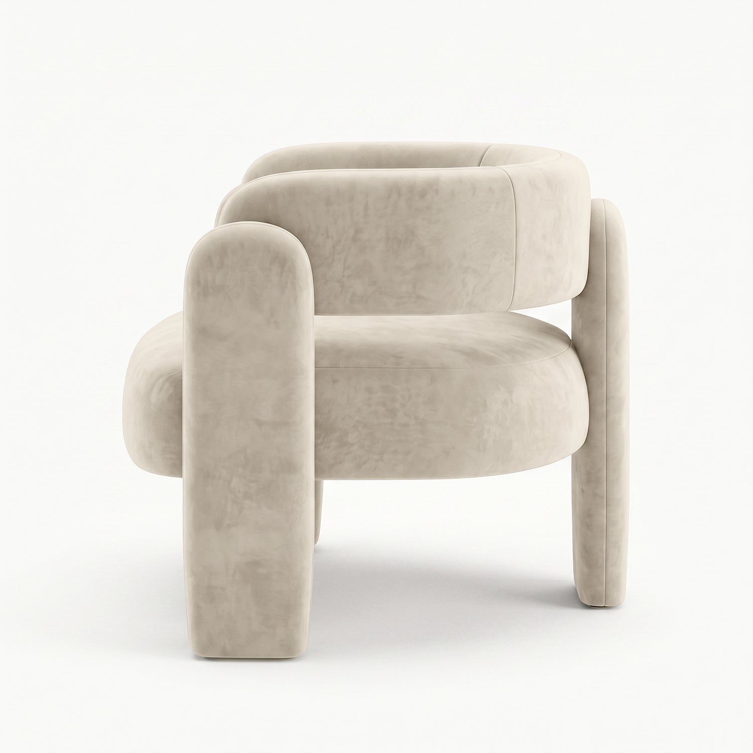 PREVENTA - Sillón Poltrona Luna de Terciopelo