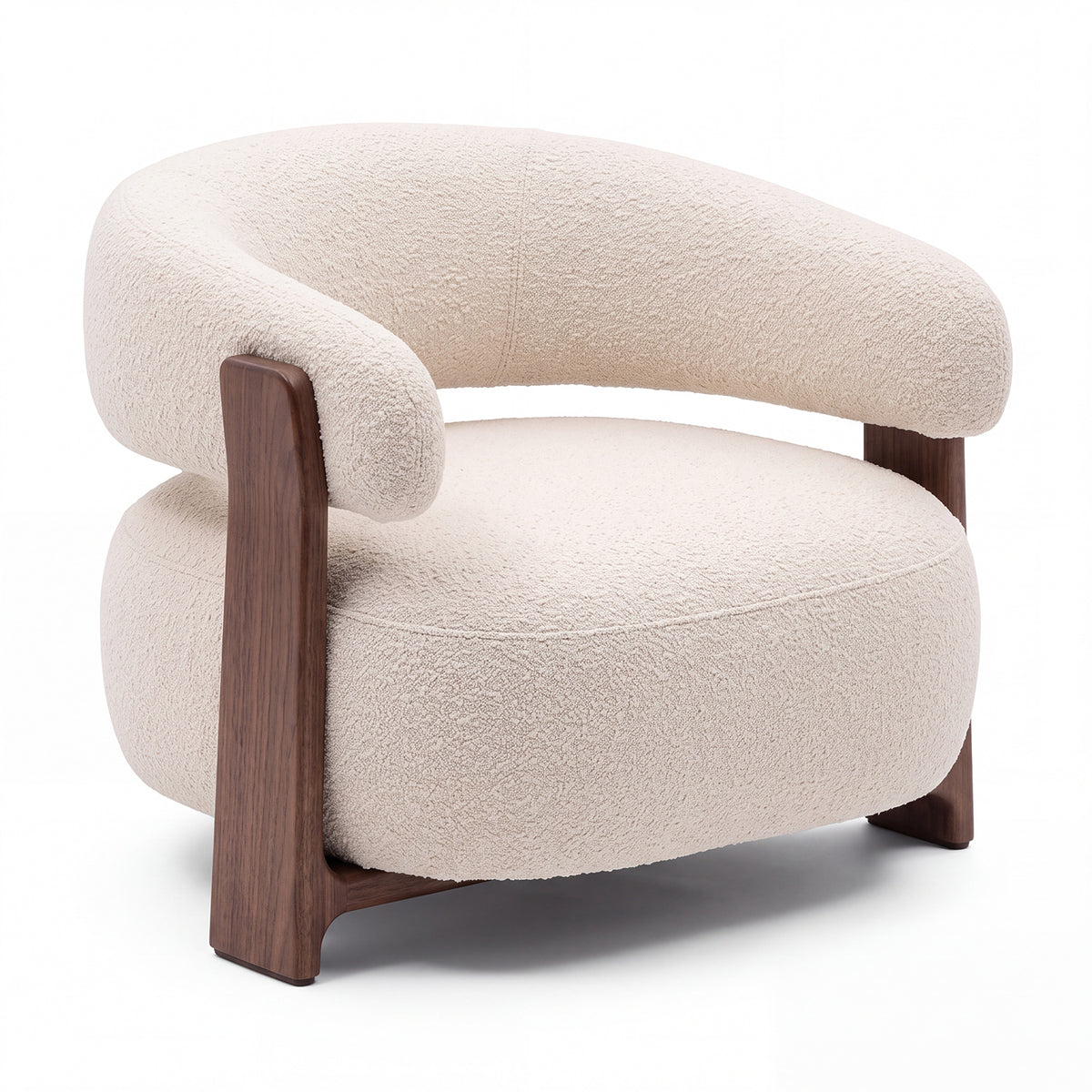PREVENTA - Sofá Bouclé Madera Beige