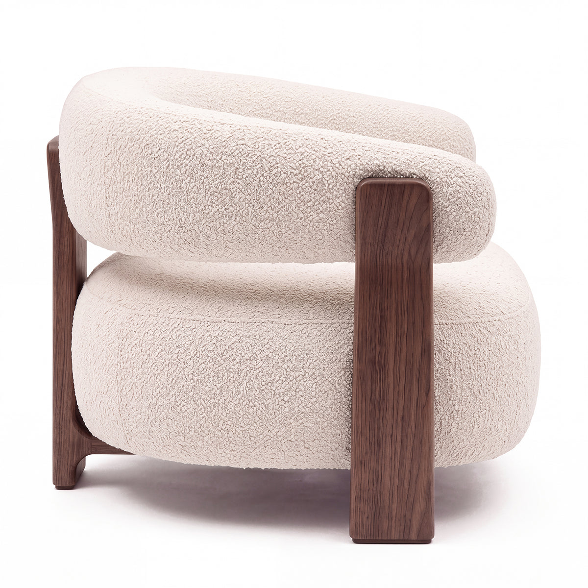 PREVENTA - Sofá Bouclé Madera Beige