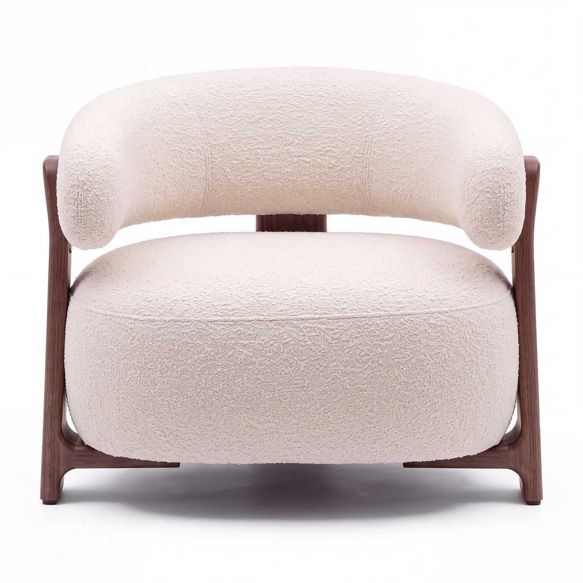 PREVENTA - Sofá Bouclé Madera Beige