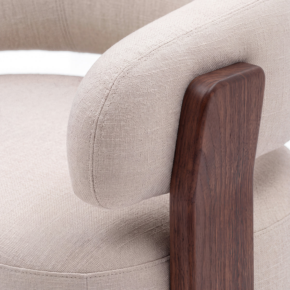 PREVENTA - Sofá Lino Madera Beige