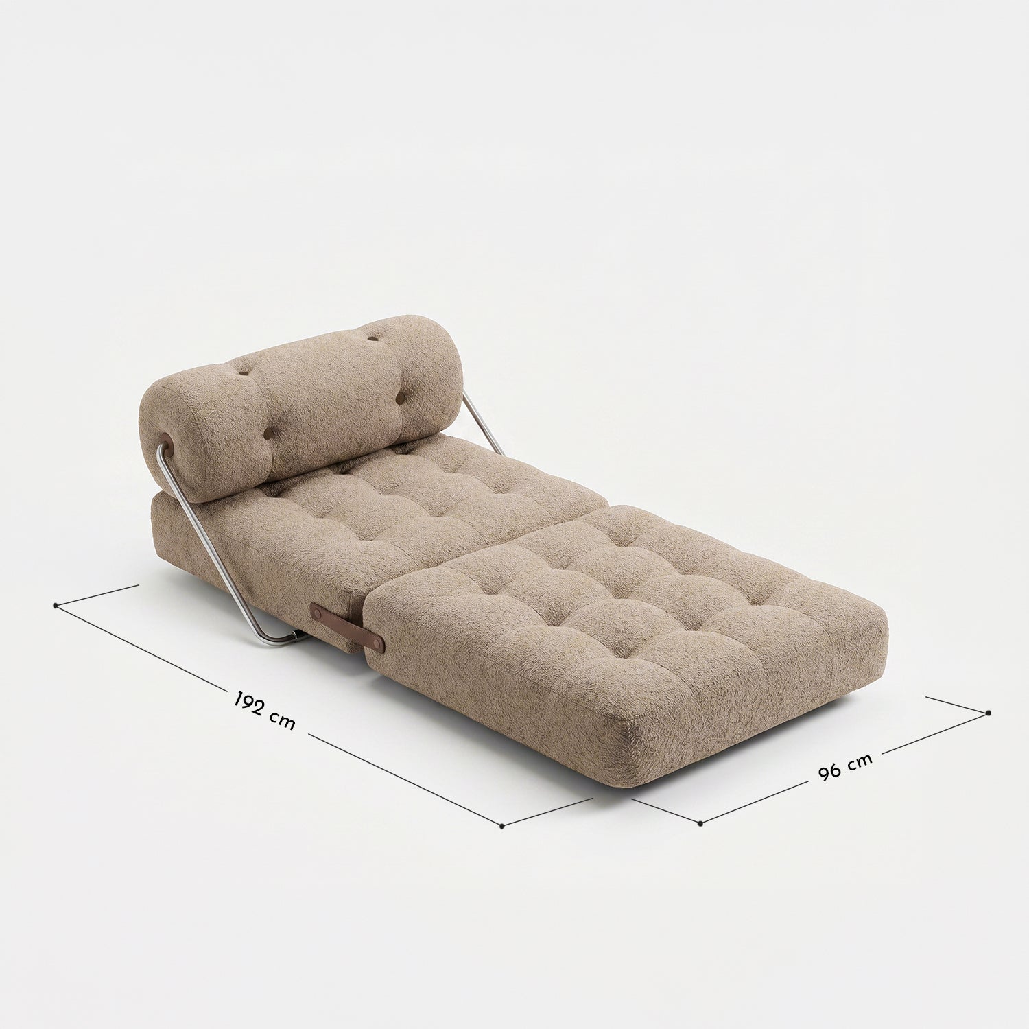 PREVENTA - Sofá Cama Bouclé Arena Plegable