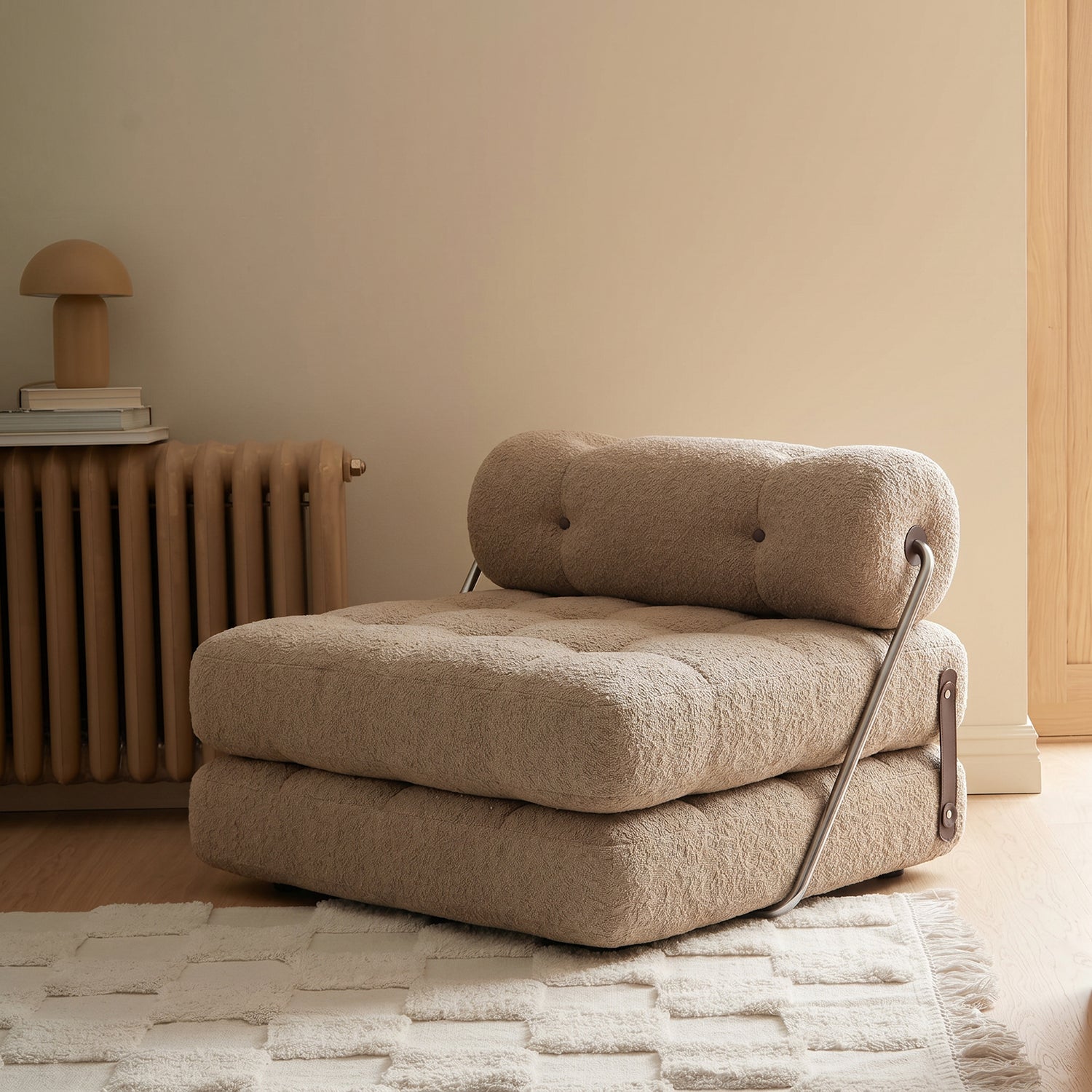 PREVENTA - Sofá Cama Bouclé Arena Plegable