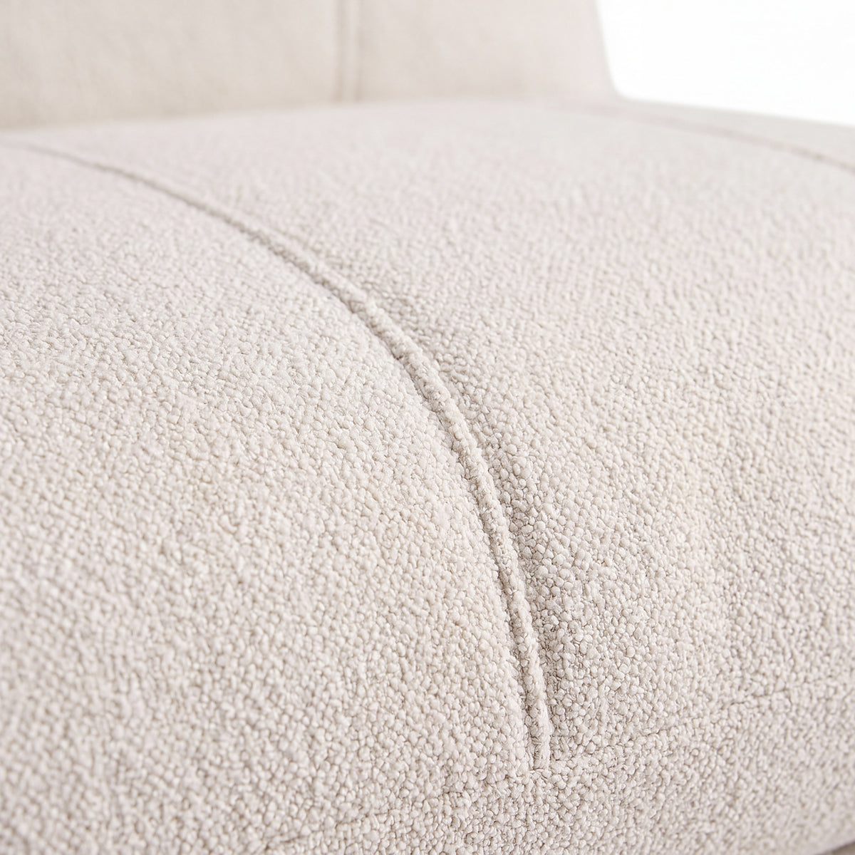 PREVENTA - Sofá Cama Plegable Bouclé Crema