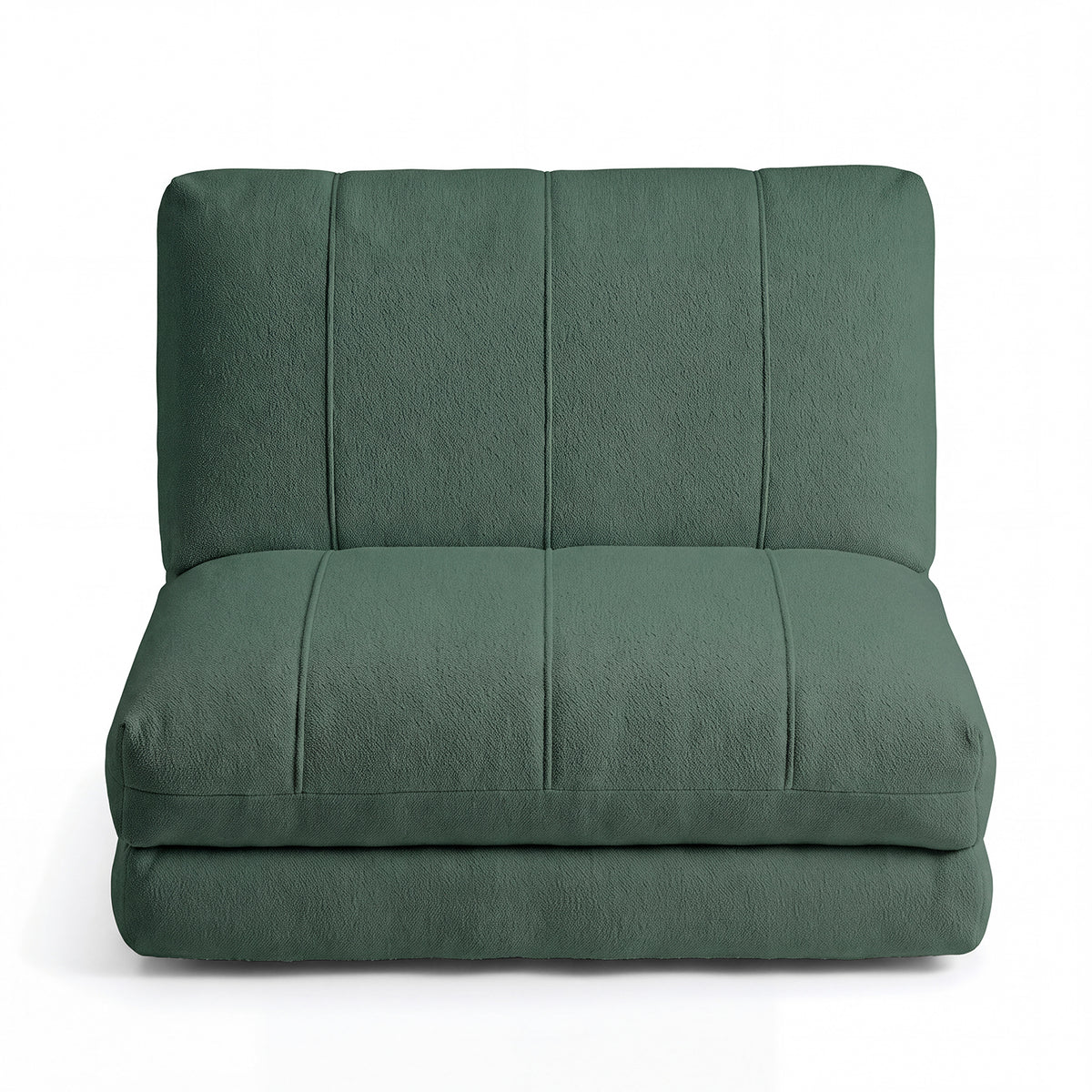 PREVENTA - Sofá Cama Plegable Bouclé Verde
