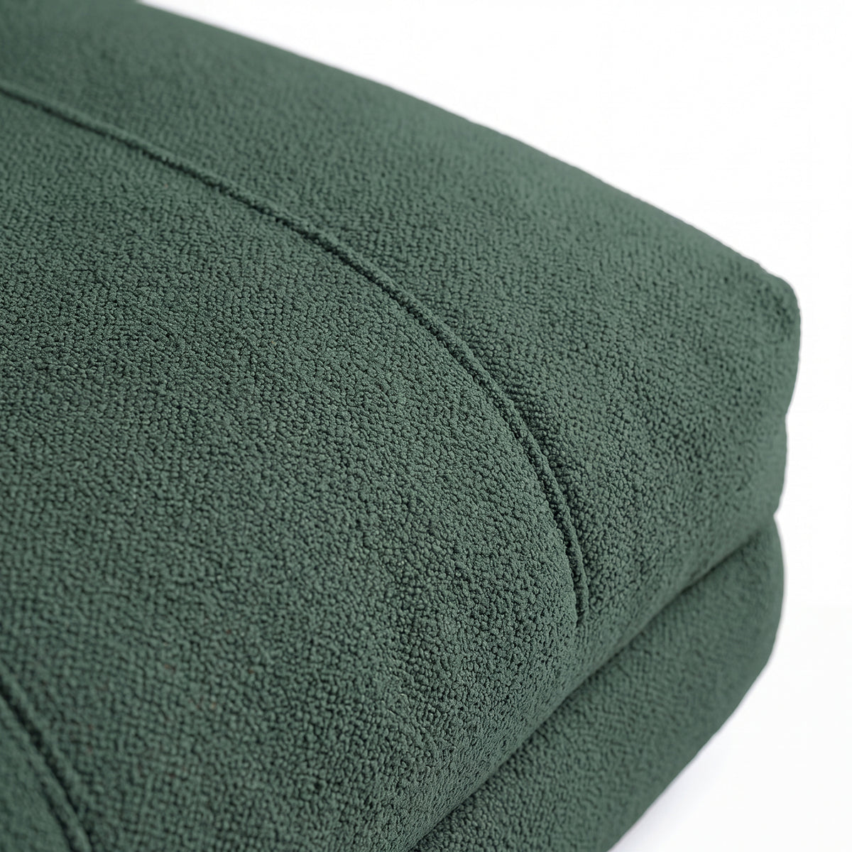 PREVENTA - Sofá Cama Plegable Bouclé Verde