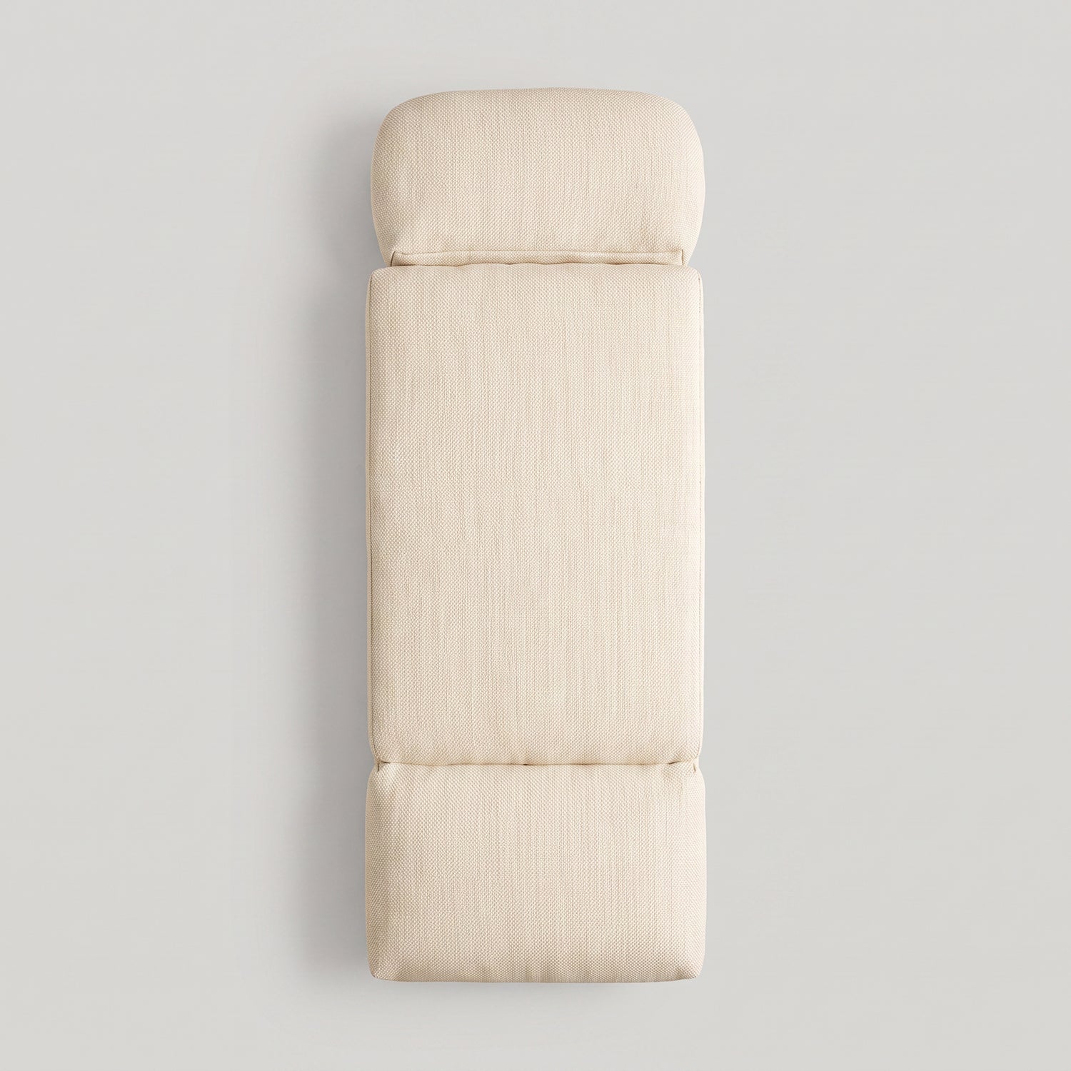 PREVENTA - Sofá Plegable Individual Lino Crema