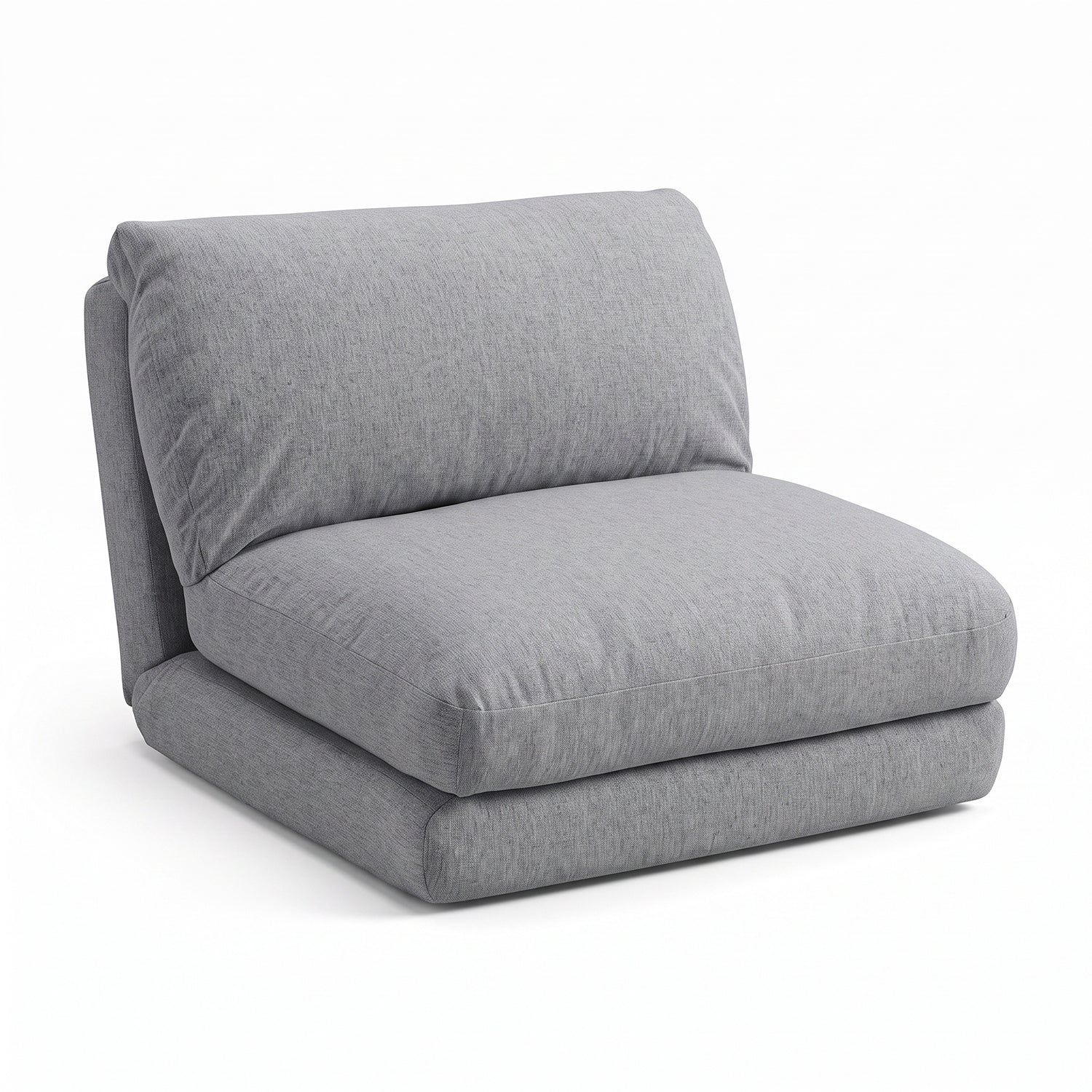 PREVENTA - Sofá Plegable Individual Lino Gris